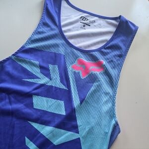 Fox Active Men’s Tank Top (XL) Bright Blue Like New
